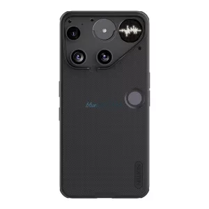 HUSĂ! - NILLKIN SUPER FROSTED PRO plastic protector de telefon (rezistent la impact, cauciucat, suprafață aspră) BLACK Nothing Phone (3)