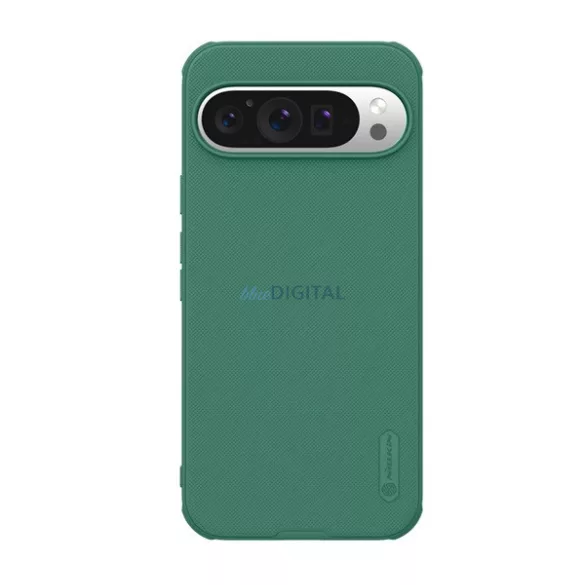 HUSĂ! - NILLKIN SUPER FROSTED PRO plastic protector de telefon (rezistent la impact, cauciucat, suprafață aspră) FROSTED Google Pixel 9 Pro, Pixel 9