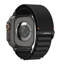   SPIGEN WBF1 curea (dimensiune personalizată, mare, textilă, reglabilă) BLACK Apple Watch Series 5 44mm, Watch Series 4 44mm, Watch Series 3 42mm