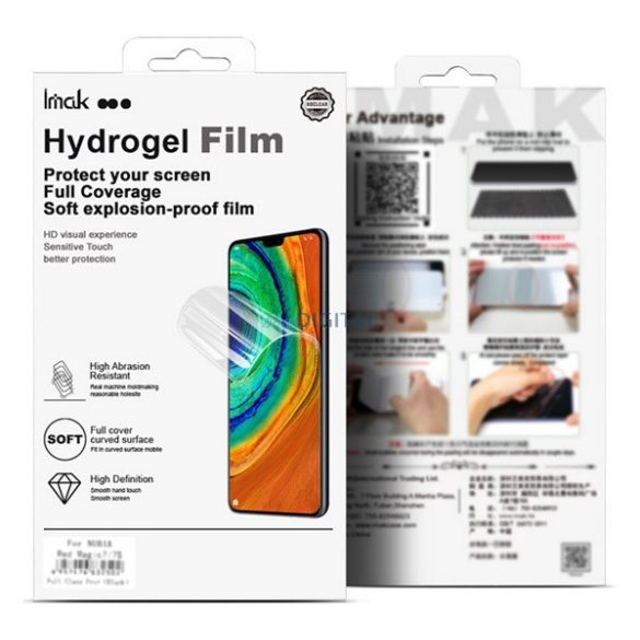 IMAK ecran protector film 2pcs (HYDROGEL auto-regenerare, caz-friendly, extern + afișaj intern) pentru Honor Magic V5