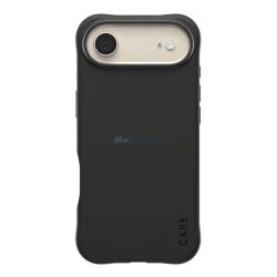   HUSĂ! - PANZERGLASS CARE SAMBA silicon protector de telefon (rezistent la șocuri, bubble heel, protector de cameră, MagSafe) BLACK Apple iPhone Air
