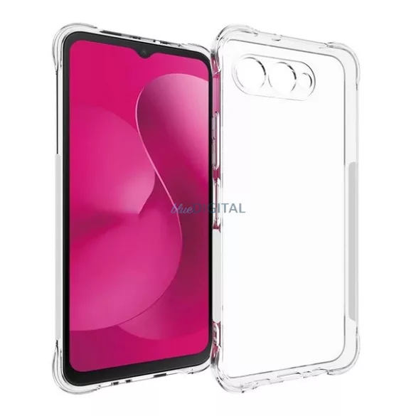 HUSĂ! - Silicon protector de telefon (rezistent la impact, hover colț) pentru T Phone 3 5G
