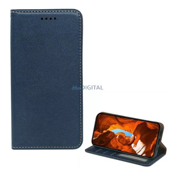 HUSĂ! - Husă permanentă, efect piele (FLIP, deschidere laterală, desktop, RFID, premium) TETTE T Phone 3 5G