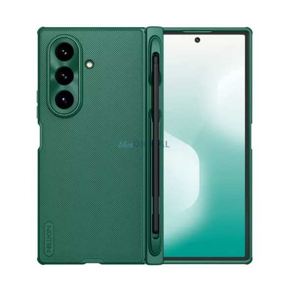 HUSĂ! - NILLKIN SUPER FROSTED FOLD plastic protector de telefon (magnetic, suprafață aspră, suport desktop, creion tactil) FOLDED Samsung Galaxy Z Fold7 (SM-F966)