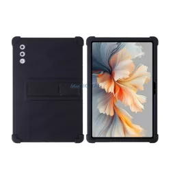   HUSĂ! - Defender Silicone Phone Protector (rezistent la șocuri, absorbție șocuri) BLACK Lenovo Yoga Tab Plus (TB520FU)