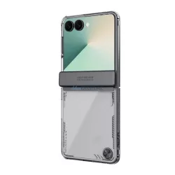   HUSĂ! - NILLKIN ICEBLADE silicon telefon protector (rezistent la șocuri, absorbție șocuri) BLACK Samsung Galaxy Z Flip7 (SM-F766)