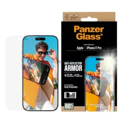   PANZERGLASS ANTI-REFLECTIVE ARMOR EASYALIGNER ecran protector de sticlă (anti-orbire + subframe) pentru Apple iPhone 17 Pro