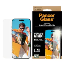   PANZERGLASS ANTI-REFLECTIVE ARMOR EASYALIGNER ecran protector de sticlă (anti-orbire + subframe) pentru Apple iPhone 17 Pro Max