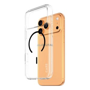 HUSĂ! - PANZERGLASS CARE FLAGSHIP URBAN EXPLORER CASE silicon protector de telefon (rezistent la șocuri, protecția camerei, MagSafe) TRANSFER / negru Apple iPhone 17 Pro Max