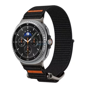 Curea SPIGEN DURAPRO FLEX (personalizată, textilă, reglabilă) BLACK Apple Watch Series 5 44mm, Watch Series 4 44mm, Watch Series 3 42mm