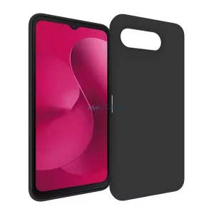 HUSĂ! - Capac de telefon din silicon (mat) BLACK T Phone 3 5G