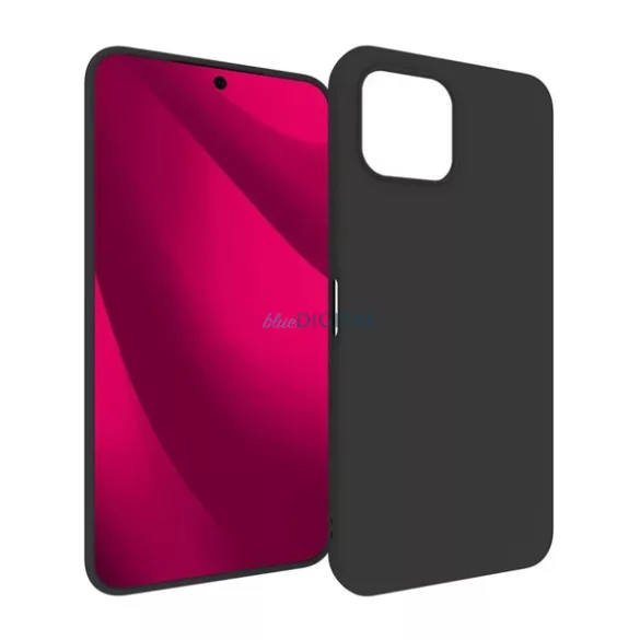 HUSĂ! - Husă siliconică pentru telefon (mată) BLACK T Phone 3 Pro 5G