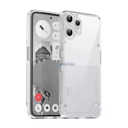   HUSĂ! - Silicon protector de telefon (rezistență la impact, spate transparent) TRANSFER Nimic CMF Phone 2 Pro