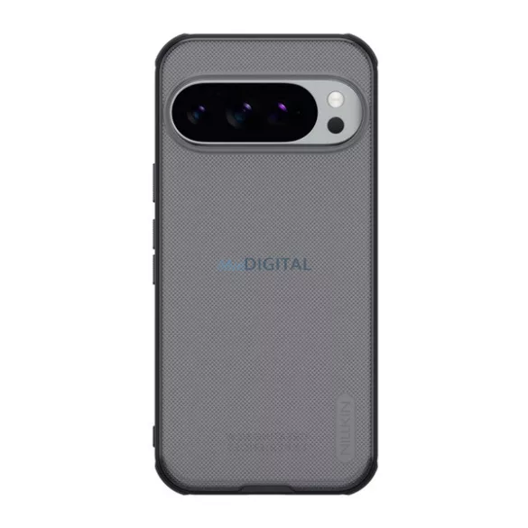 HUSĂ! - NILLKIN SUPER FROSTED PRO plastic protector de telefon (rezistent la impact, cauciucat, suprafață aspră) TRANSFER / negru Google Pixel 10, Pixel 10 Pro