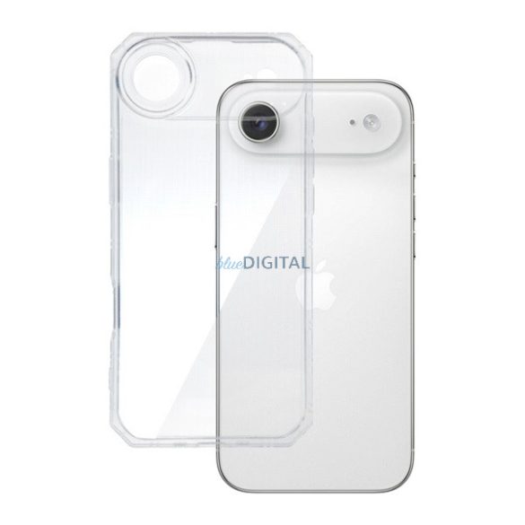 HUSĂ! - Protector de telefon din silicon (rezistență la impact, cadru hover) pentru Apple iPhone Air