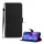 HUSĂ! - Husă Standing, efect piele (FLIP, deschidere laterală, desktop, pătrată, premium) BLACK Motorola Moto G06 Power (XT2535-13), Moto G06 (XT2535)