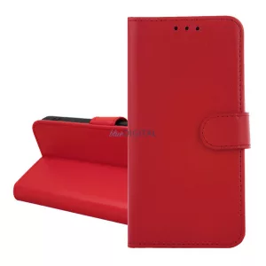 HUSĂ! - Carcasă permanentă, efect piele (FLIP, deschidere laterală, buzunar pentru carduri, suport pentru desktop) PIROS Xiaomi Redmi 15C 4G