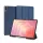 HUSĂ! - DUX DUCIS DOMO husă verticală, efect piele (active FLIP, deschidere laterală, TRIFOLD, suport pentru birou, suport pentru creioane) FASTENING BLUE Samsung Galaxy Tab S11 Ultra 5G (SM-X936B), Galaxy Tab S11 Ultra WIFI (SM-X9