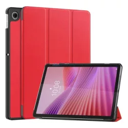  HUSĂ! - Husă permanentă, efect piele (FLIP activ, deschidere laterală, TRIFOLD, suport pentru birou) PIROS Lenovo Tab 10.1 (TB-311FU)