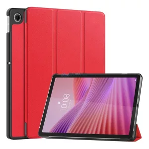 HUSĂ! - Husă permanentă, efect piele (FLIP activ, deschidere laterală, TRIFOLD, suport pentru birou) PIROS Lenovo Tab 10.1 (TB-311FU)