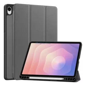 HUSĂ! - Husă Standing, efect piele (active FLIP, deschidere laterală, TRIFOLD, desktop, suport creioane) SIDE BACK Samsung Galaxy Tab S11 5G (SM-X736B), Galaxy Tab S11 WIFI (SM-X730)