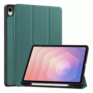 HUSĂ! - Husă permanentă, efect piele (active FLIP, deschidere laterală, TRIFOLD, desktop, suport creioane) Husă pliabilă Samsung Galaxy Tab S11 5G (SM-X736B), Galaxy Tab S11 WIFI (SM-X730)