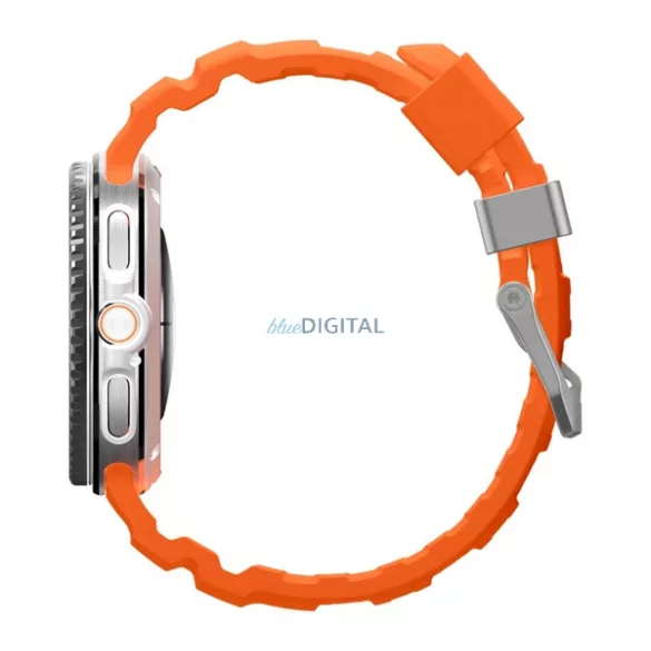 SPIGEN WBS2 Curea (dimensiune personalizată, silicon, reglabilă) Apple Watch Series 5 44mm, Watch Series 4 44mm, Watch Series 3 42mm