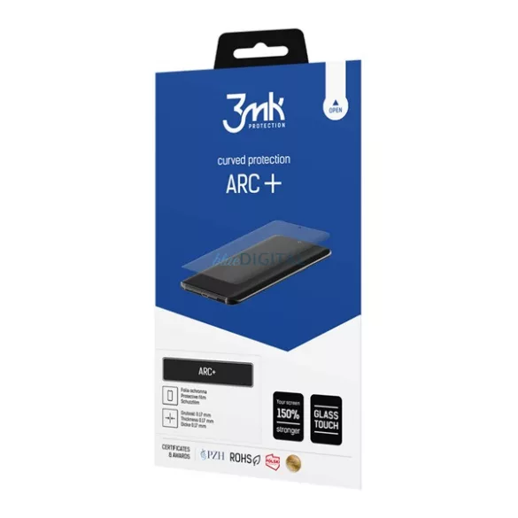 3MK ARC + ecran protector de film (ecran complet, HYDROGEN auto-regenerare, ultra-subțire, 0.17mm, PET) pentru Xiaomi Redmi Notă 14 5G