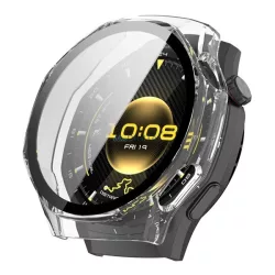   Cadru din plastic (BUMPER, rezistență la șocuri + sticlă de protecție a ecranului) pentru Huawei Watch GT 6 Pro 46mm