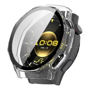 Cadru din plastic (BUMPER, rezistență la șocuri + sticlă de protecție a ecranului) pentru Huawei Watch GT 6 Pro 46mm