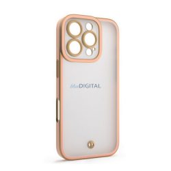   HUSĂ! - Protecție siliconică pentru telefon (rezistentă la impact, mată, spate din plastic, protecție pentru cameră) GOLD/RED SILVER Apple iPhone Air