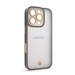   HUSĂ! - Silicon protector de telefon (rezistent la șocuri, mat, spate din plastic, protector de cameră) GOLD / BLACK Xiaomi Redmi 14C 4G