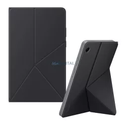   HUSĂ! - SAMSUNG caz în picioare, efect de piele (activ FLIP, deschidere laterală, TRIFOLD, desktop, magnetic) BLACK Samsung Galaxy Tab A11 LTE (SM-X135), Galaxy Tab A11 WIFI (SM-X130)