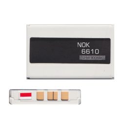   Baterie 900 mAh LI-ION (compatibil BLD-3) Nokia 6220 (2004), Nokia 6610, Nokia 2100, Nokia 3300, Nokia 6610i, Nokia 7210, Nokia 7250, Nokia 3200