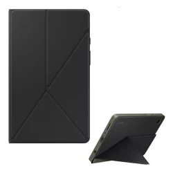   Husa SAMSUNG in picioare, efect piele (FLIP, deschidere laterala, TRIFOLD, suport desktop, magnetic) NEGRU Samsung Galaxy Tab A9 LTE ​​​​(SM-X115), Galaxy Tab A9 WIFI (SM-X110)