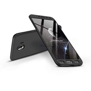 Samsung J400F Galaxy J4 (2018) Husă spate - GKK 360 Full Protection 3in1 - negru