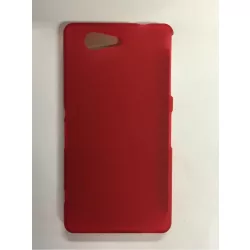  Husa din silicon pentru Sony Xperia Z3 Compact D5803 D5833 rosie
