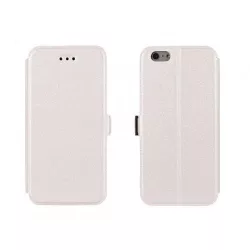 Husa carte din silicon alb pentru Sony Xperia Z4