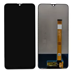 Oppo A12 LCD negru + panou tactil  - PIESĂ DE SCHIMB!