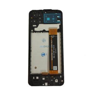 Samsung Galaxy A13 4G LCD + panou tactil cu ramă, negru, SM-A135F