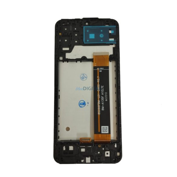 Samsung Galaxy A13 4G LCD + panou tactil cu ramă, negru, SM-A135F