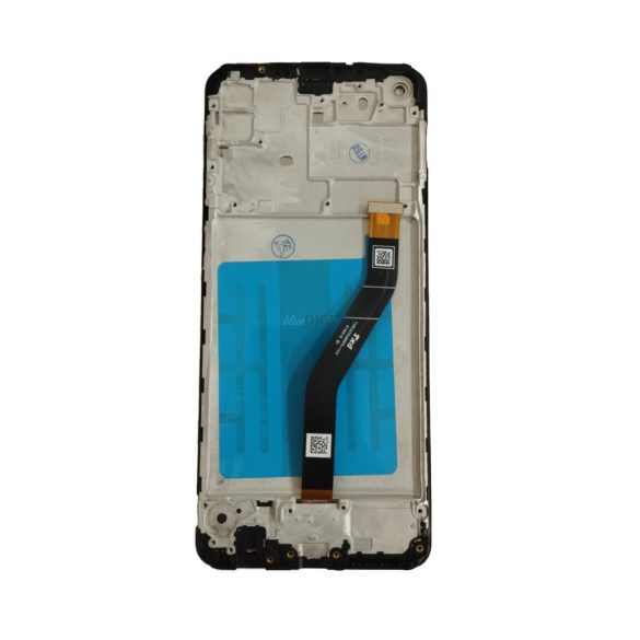 Samsung Galaxy A21 LCD + panou tactil cu ramă, negru, SM-A215