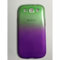   Samsung I9300 I9301 I9305 Galaxy S3/S3 Neo/S3 LTE verde și violet 0.3mm husă silicon ultra subțire