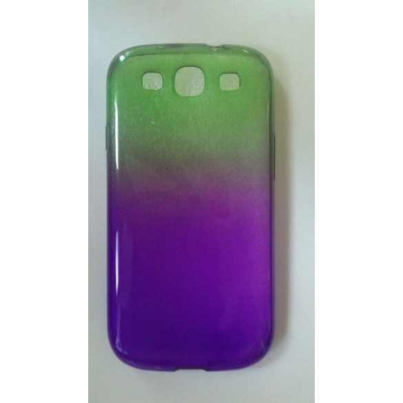 Samsung I9300 I9301 I9305 Galaxy S3/S3 Neo/S3 LTE verde și violet 0.3mm husă silicon ultra subțire