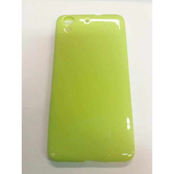 Husa din silicon Candy Huawei Y6 II 2016 verde lime 0.3mm