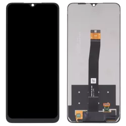   Xiaomi Redmi 10C / Poco C40 LCD negru + panou tactil  - PIESĂ DE SCHIMB!