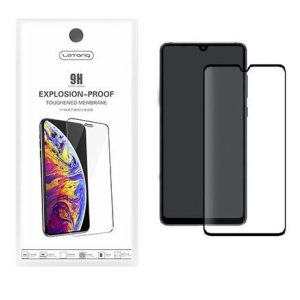 Letang Huawei Mate 20 0.3mm folie frontală neagră din sticlă