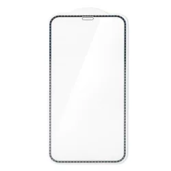   Film Diamond iPhone 11 Pro / X XS (5,8") negru-albastru din sticlă frontală 3D