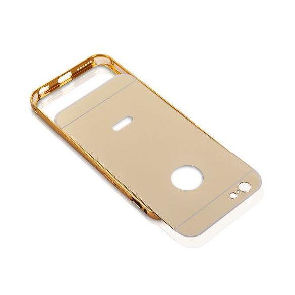 Capacul spate al oglinzii bara de protectie Samsung A310 Galaxy A3 2016 auriu din aluminiu