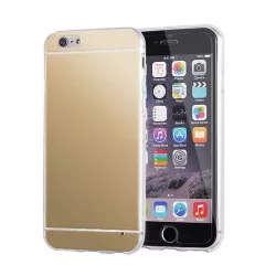 Husa din silicon cu oglinda aurie LG G3 D855